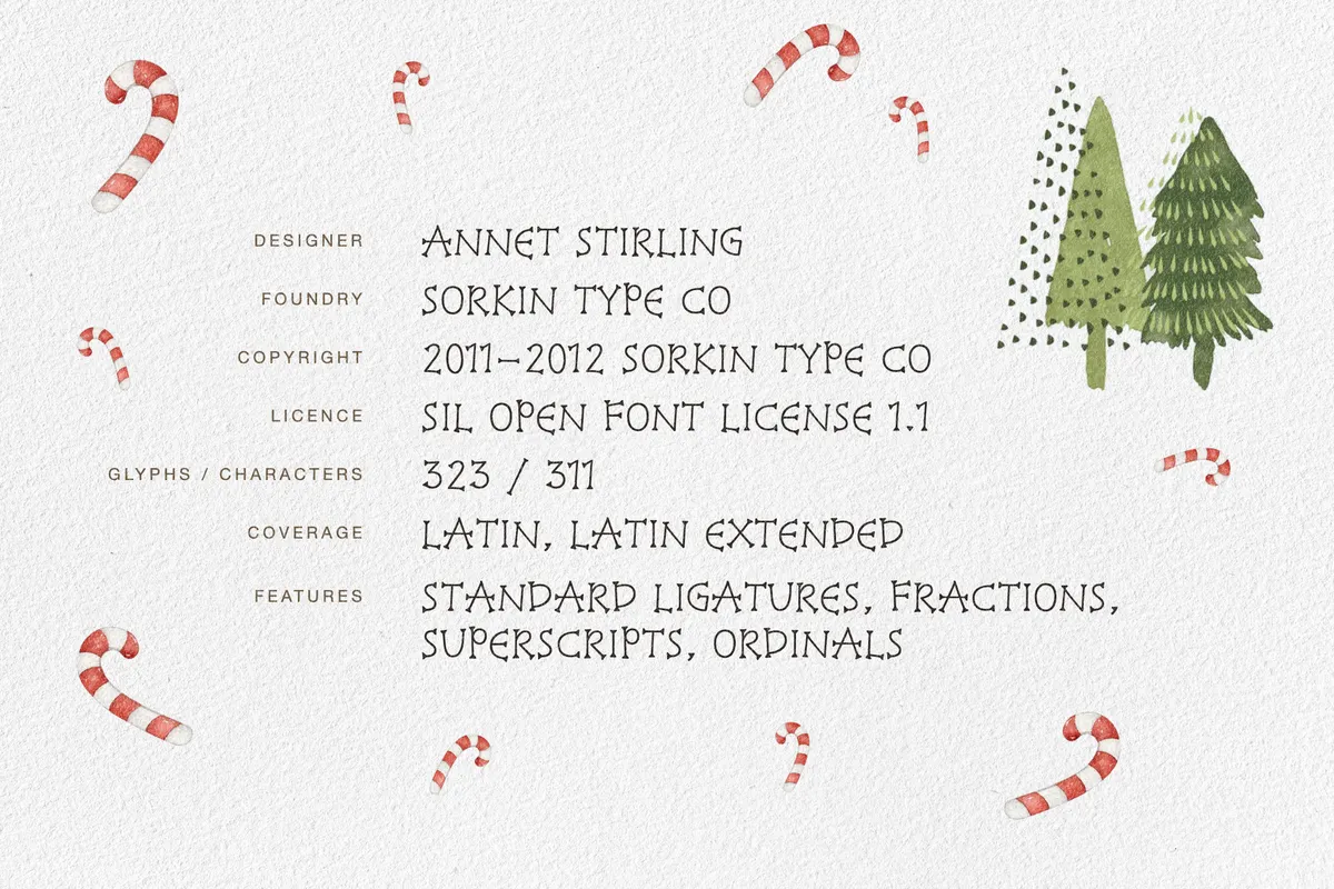 Snowburst One — Free Christmas Serif Font