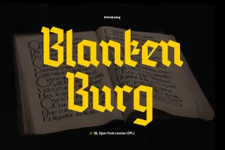 Blankenburg Blackletter Font