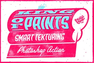 King of Prints - Press Photoshop Action