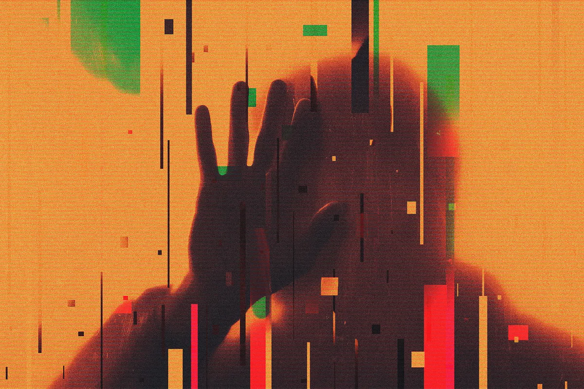 Glitch Matrix Photoshop Effect