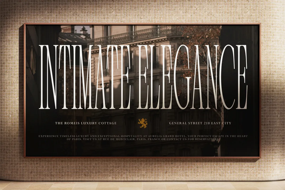 Libertalios - Super Condensed Display Serif