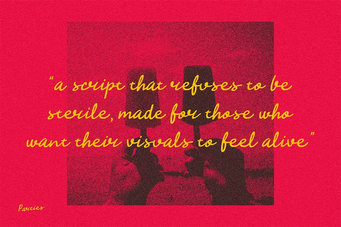 Cherry Hands - Handwritten Script Font