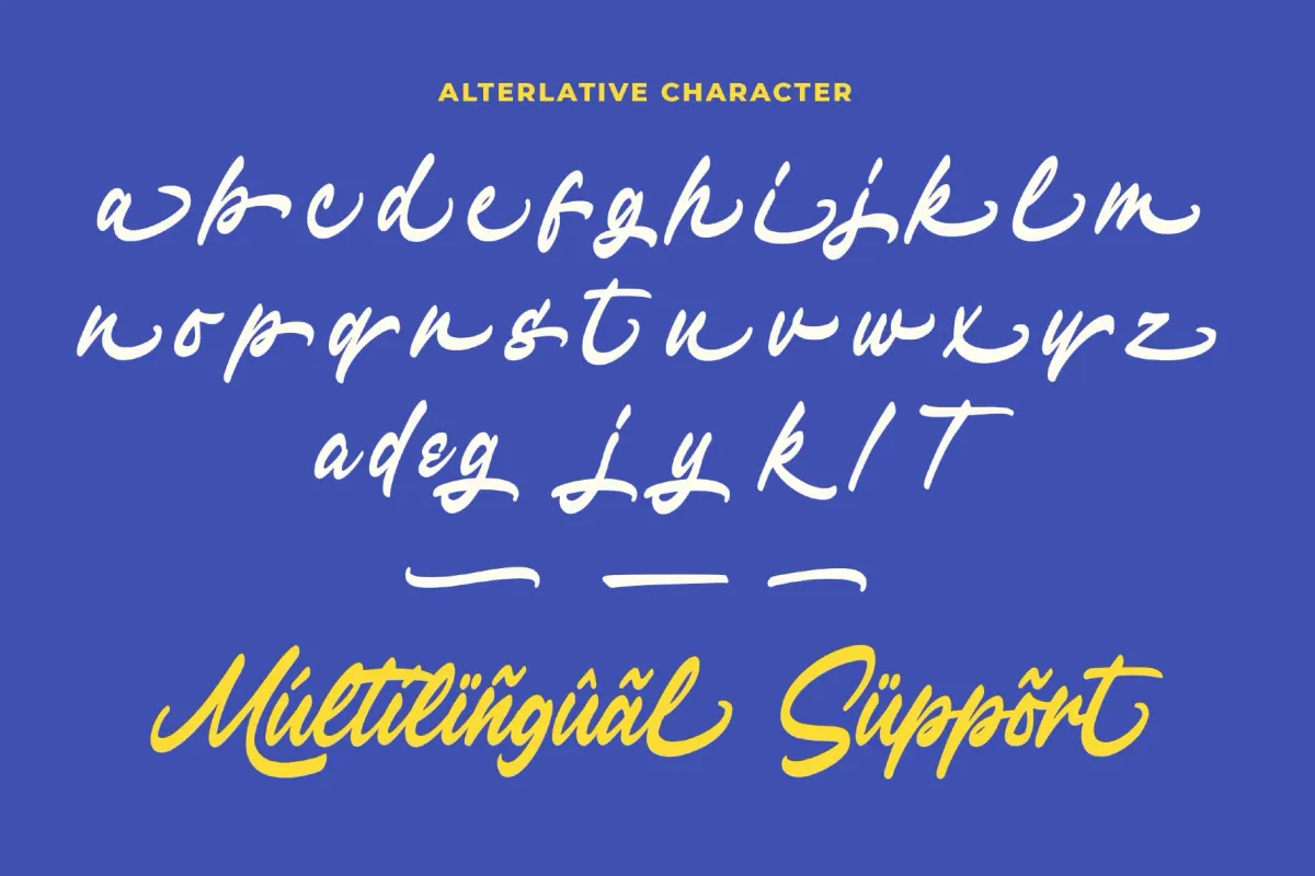 Astroline a Modern Bold Script Font