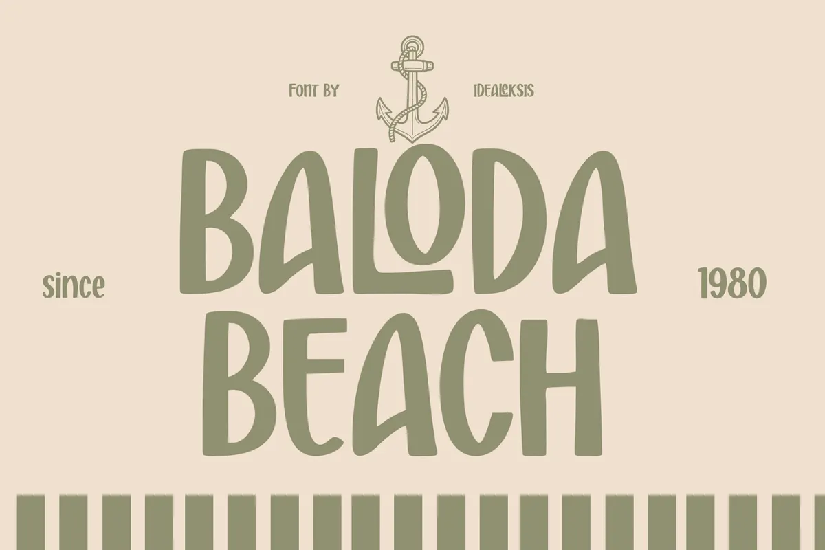 Balose - Playful Rounded Display Font
