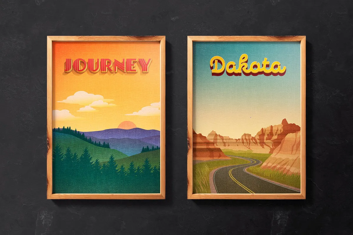 Retrica: Vintage Text Effects Pack