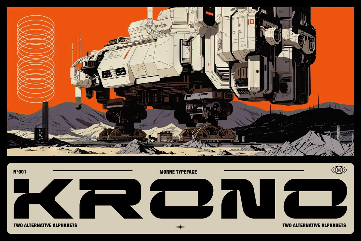 Morne Display Typeface