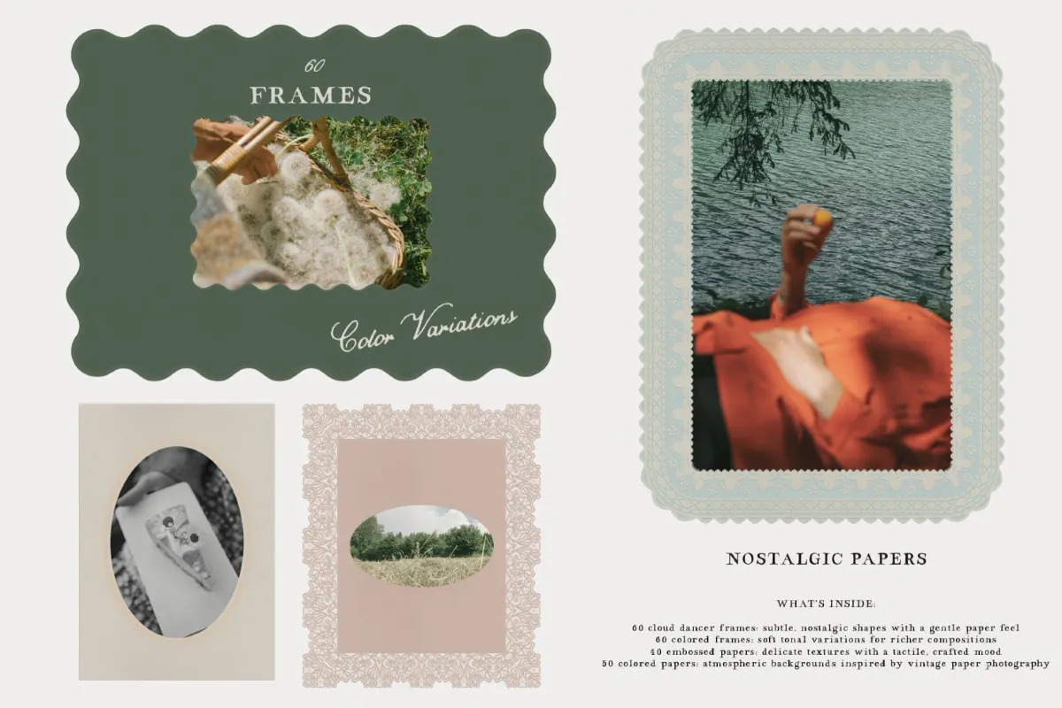 Nostalgic Papers & Frames