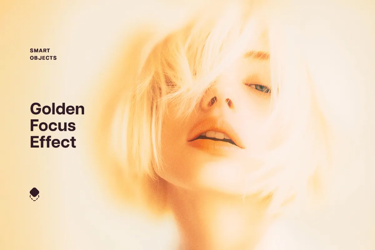 Golden Soft Focus Photo Effect