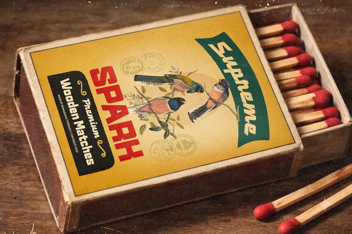 Grand Piston - Retro Display Font Duo