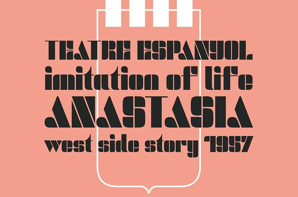 Tghead Geometric Font