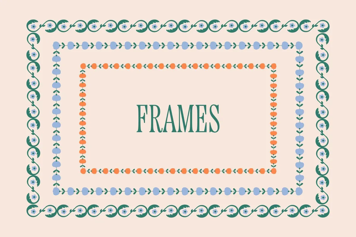 Blossom: Patterns, Shapes & Frames