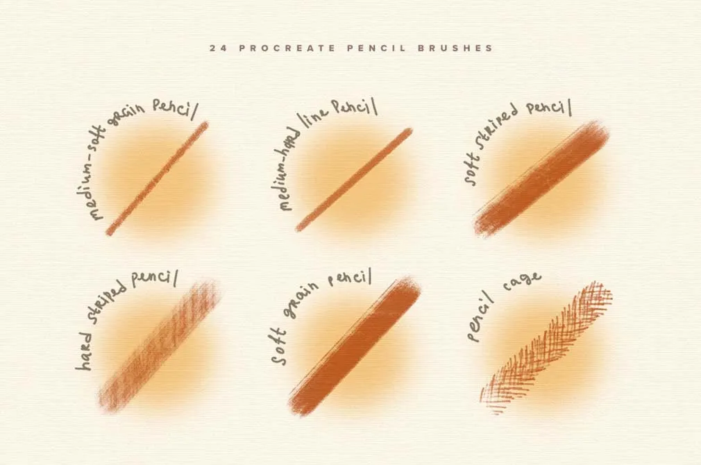 Pencil Procreate Brushes