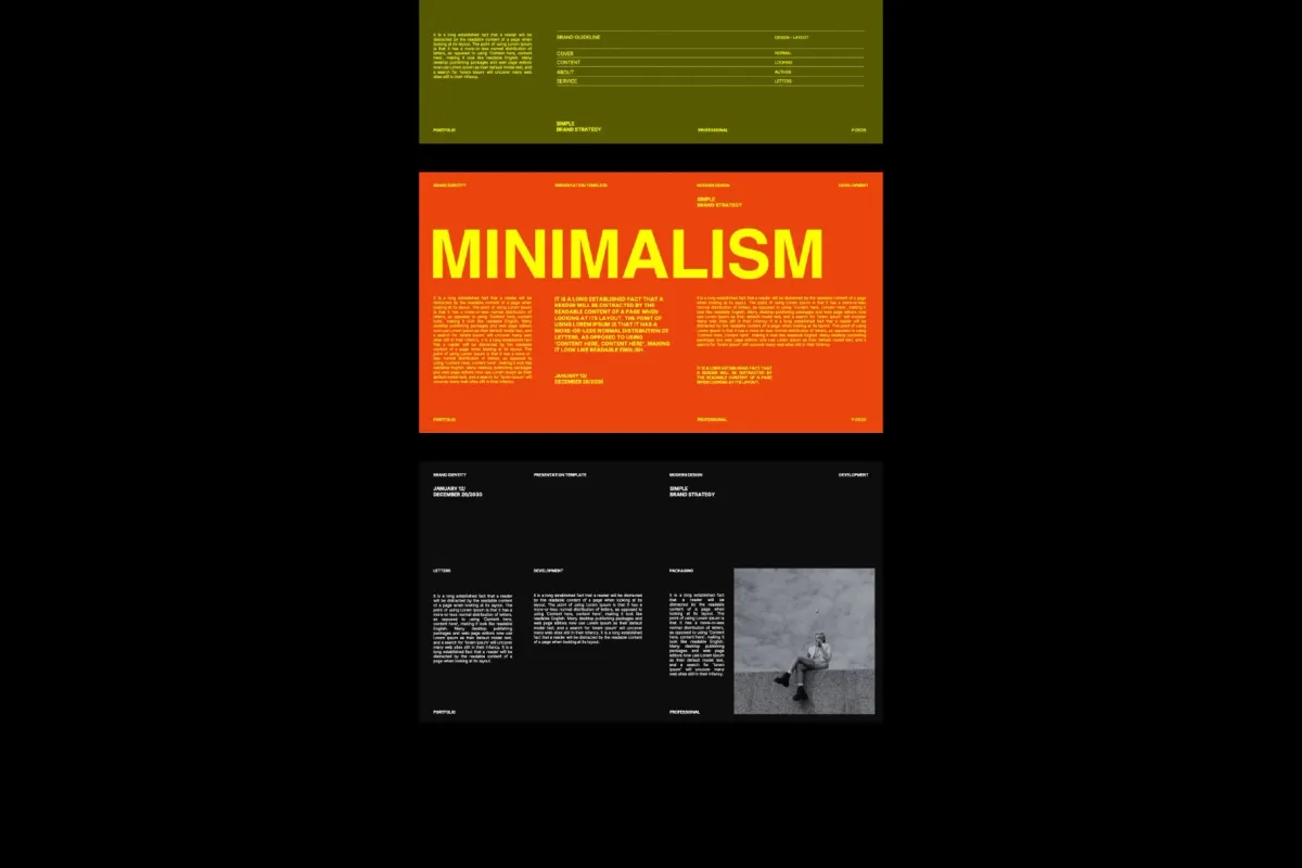 Canva Creative Editorial Presentation – Daniel
