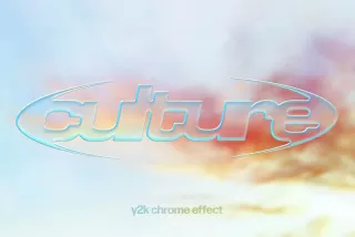 Clear Chrome Effect