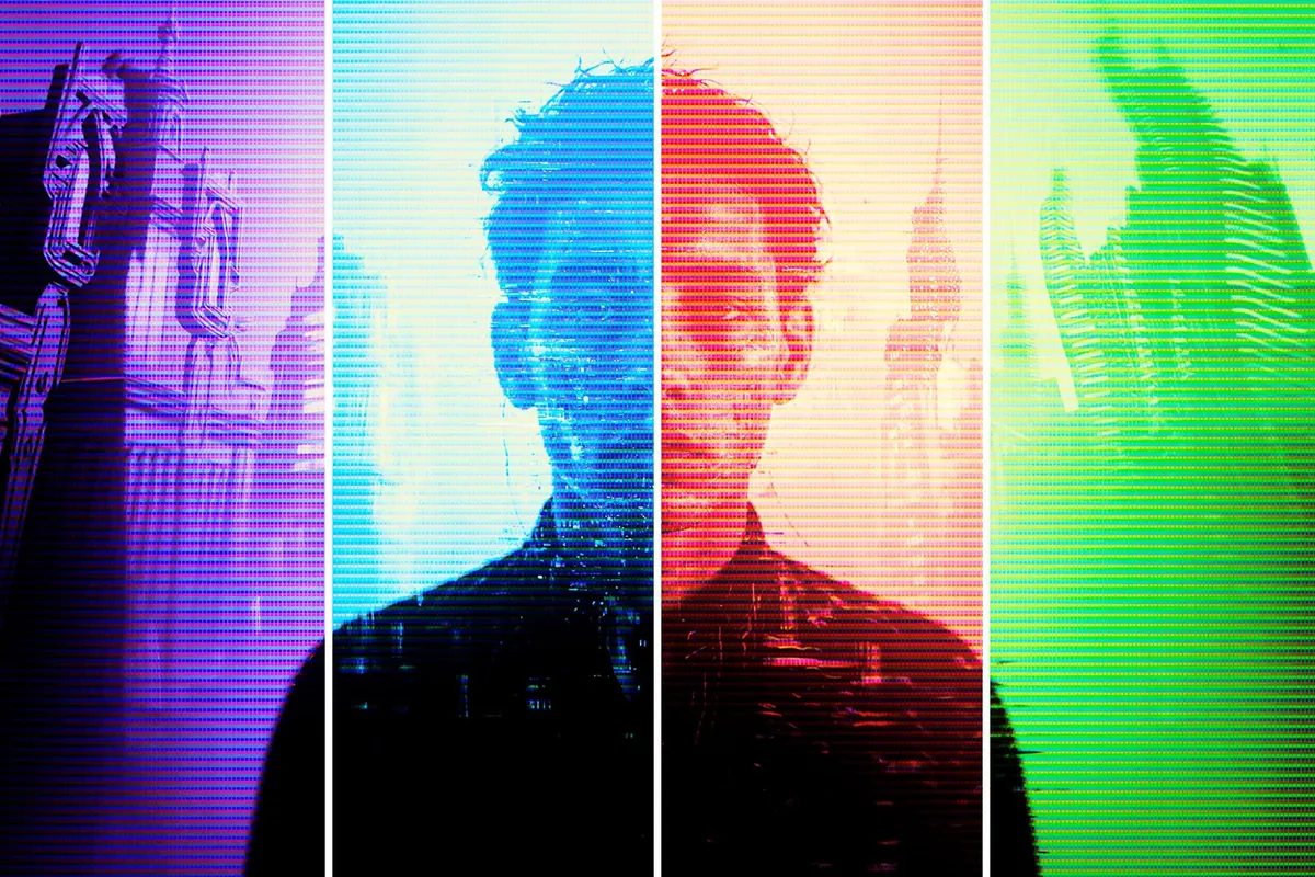 CRT Screen Photo Effect