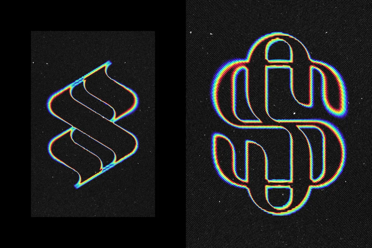 Circle Blur Text & Logo Effect