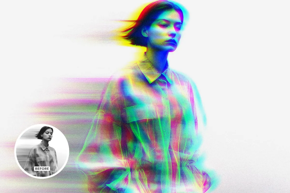 Glitch Photo Effect