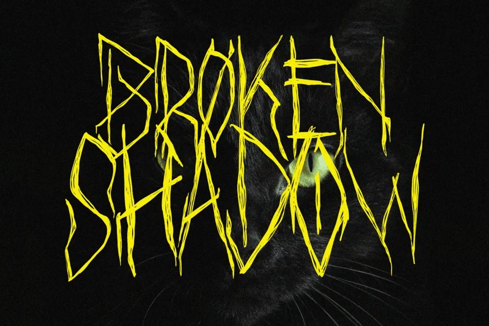Black Sinister - Creepy Horror Display Font