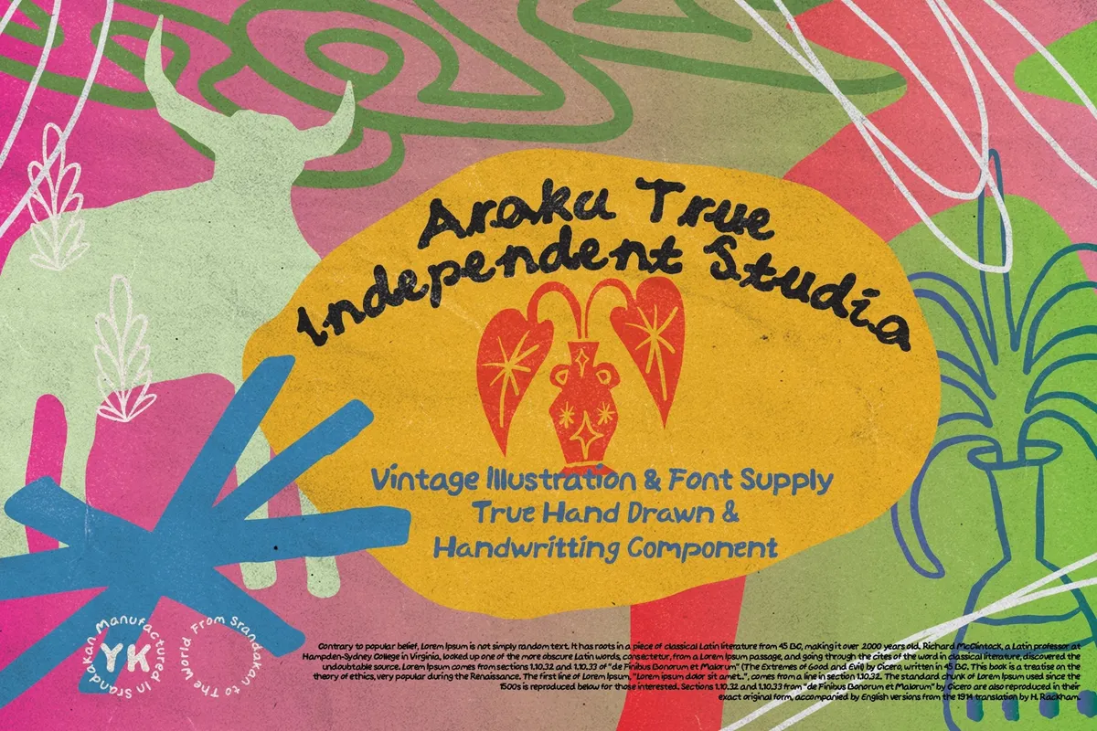 Naovera - Organic Handwritten Font