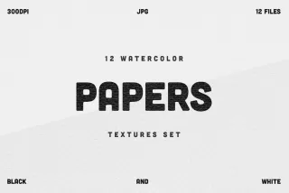 Watercolor Paper Textures