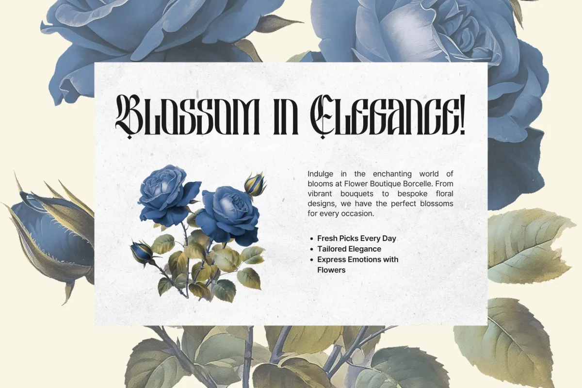 Besquen - Modern Blackletter Font