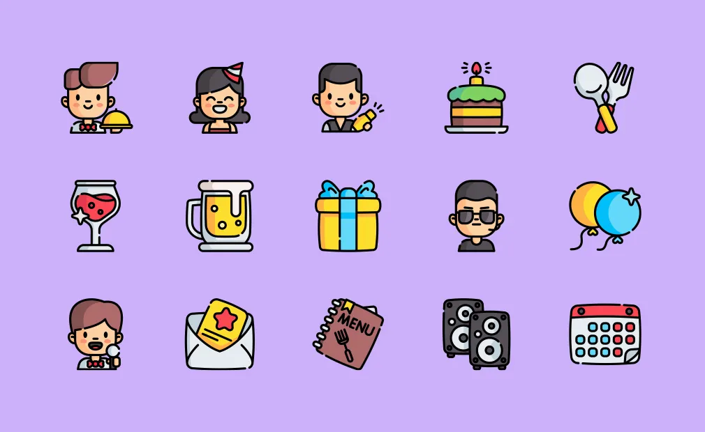 Event Vector Icons