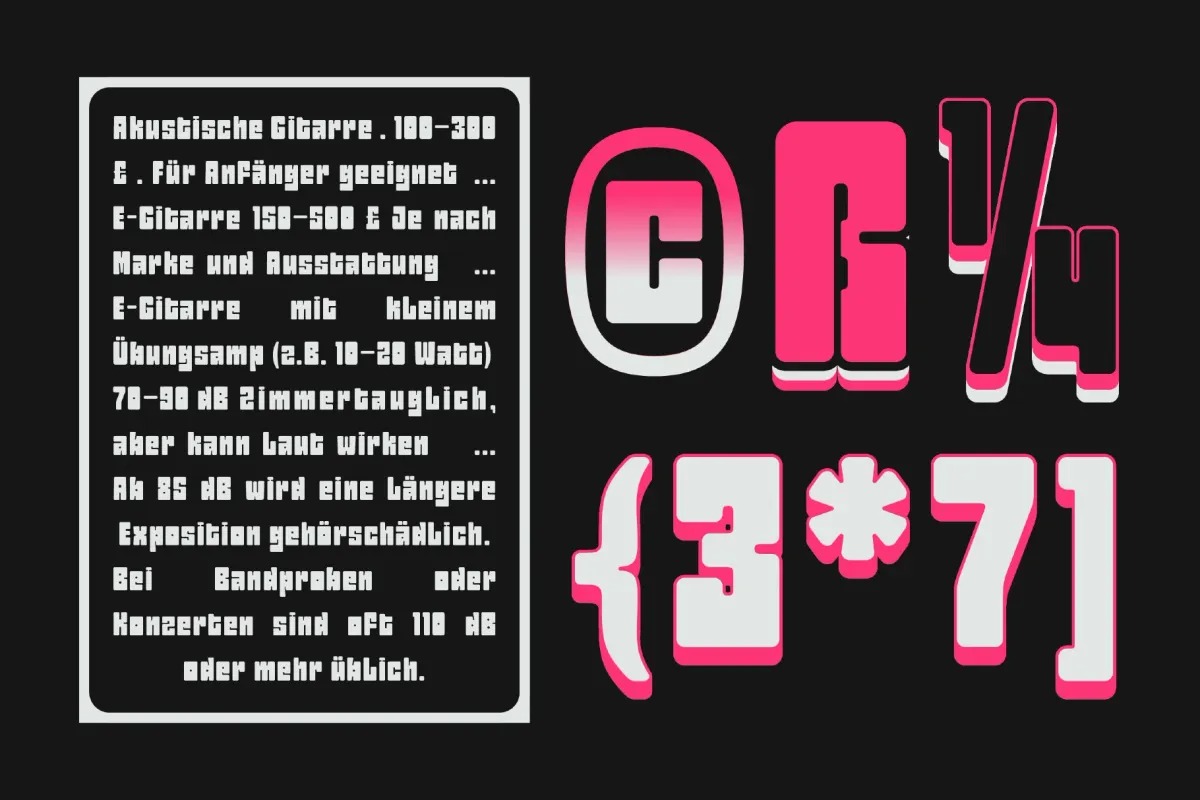 Snovyn - Bold Geometric Display Font