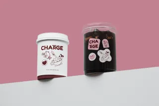 Iced Coffee Cup Mockup