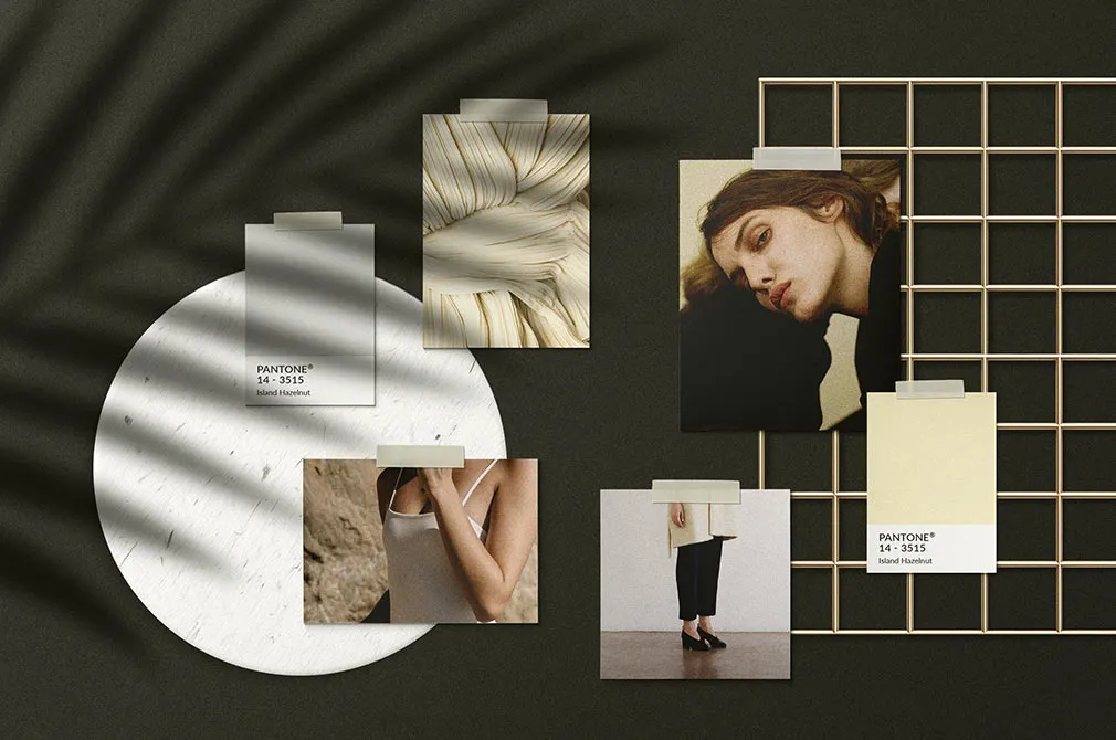 Realistic Mood Board Mockups