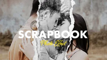 Scrapbook Photo Effect