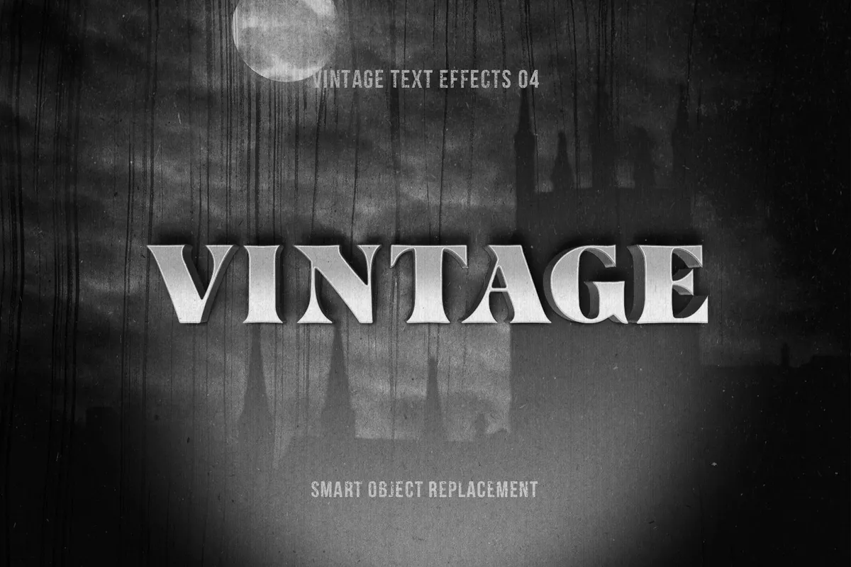 Retrica: Vintage Text Effects Pack