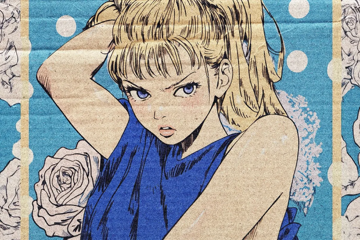 Retro Cardboard Photo Effect