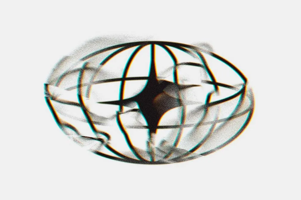 Distorted Glitch Text Effect