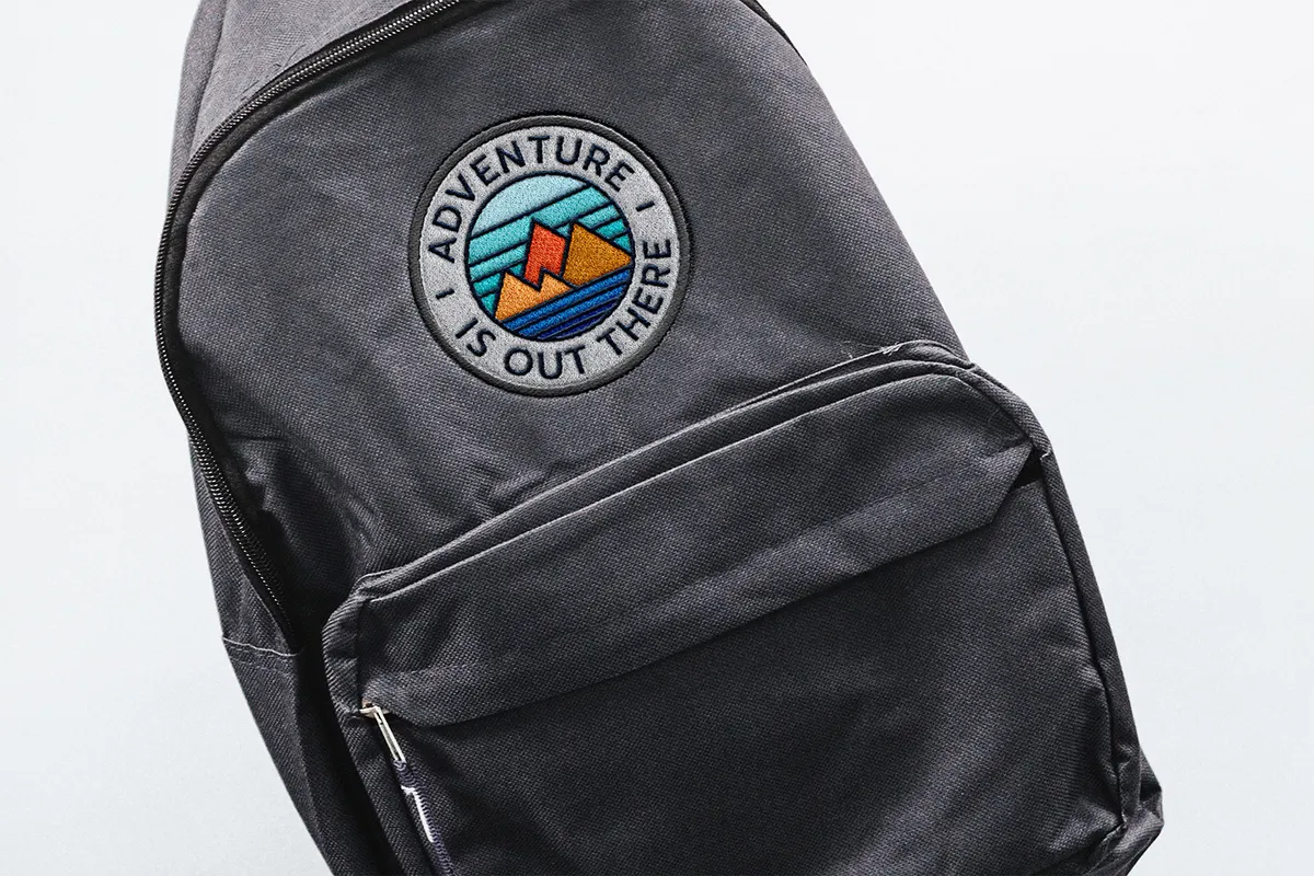 Patch Embroidery Mockup