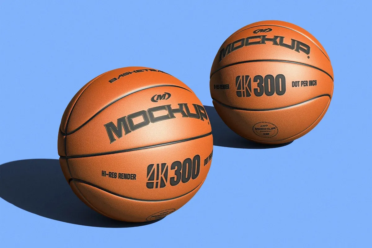 Basketball Ball Mockup