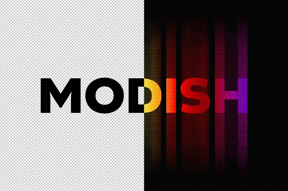 Motion Gradient Text Effect