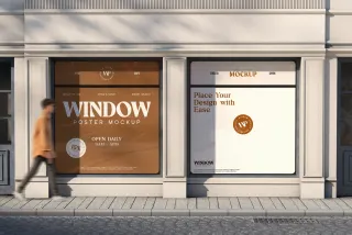 Storefront Window Mockup