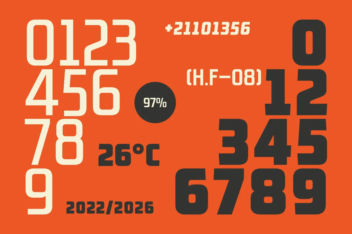 Melagow - Variable Display Sans Font