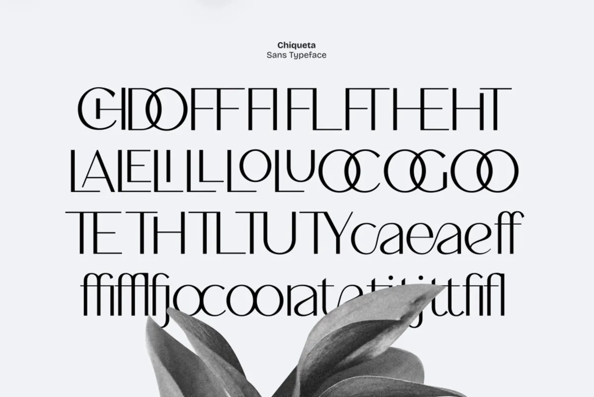 Chiqueta – Luxury Modern Sans Font