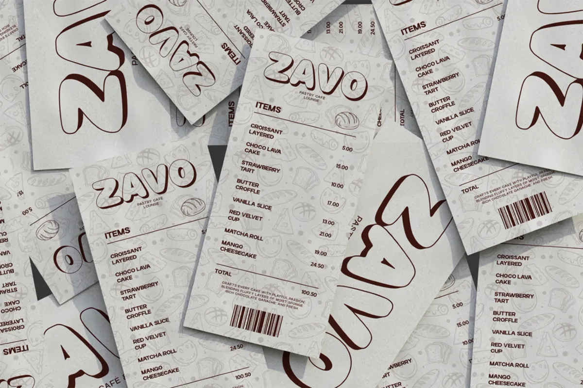 Zavo Sans – Playful Food Branding Font