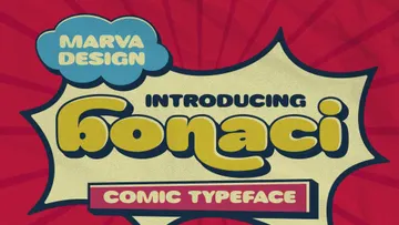 Bonaci Comic Typeface