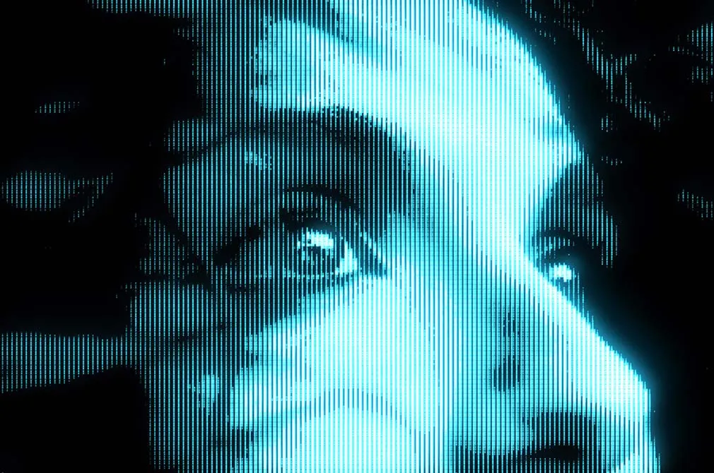 Retro-Futuristic Photo Effect