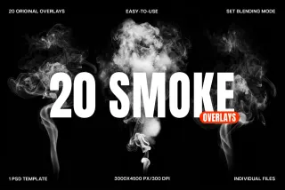20 Smoke Overlays
