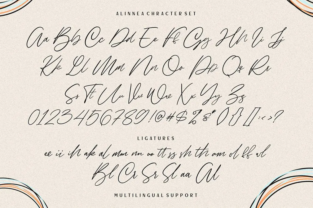 Alinnea Handwritten Font