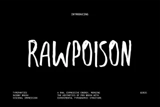 Raw Poison Font