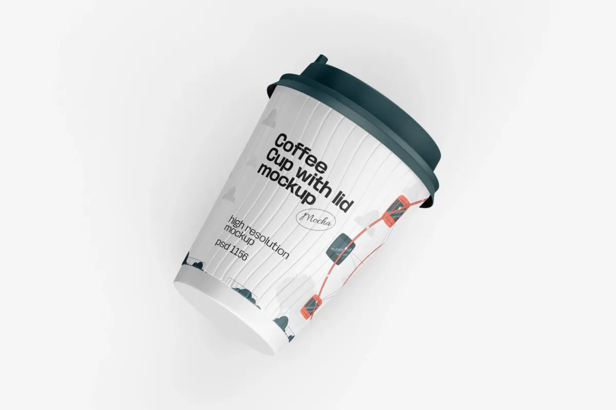 Reusable Coffee Cup Mockup