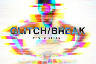 Glitch Break Effect