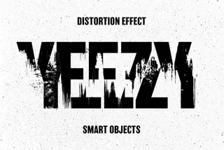 Displaced Distort Text Effect