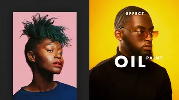 Oil Paint Effect for Posters