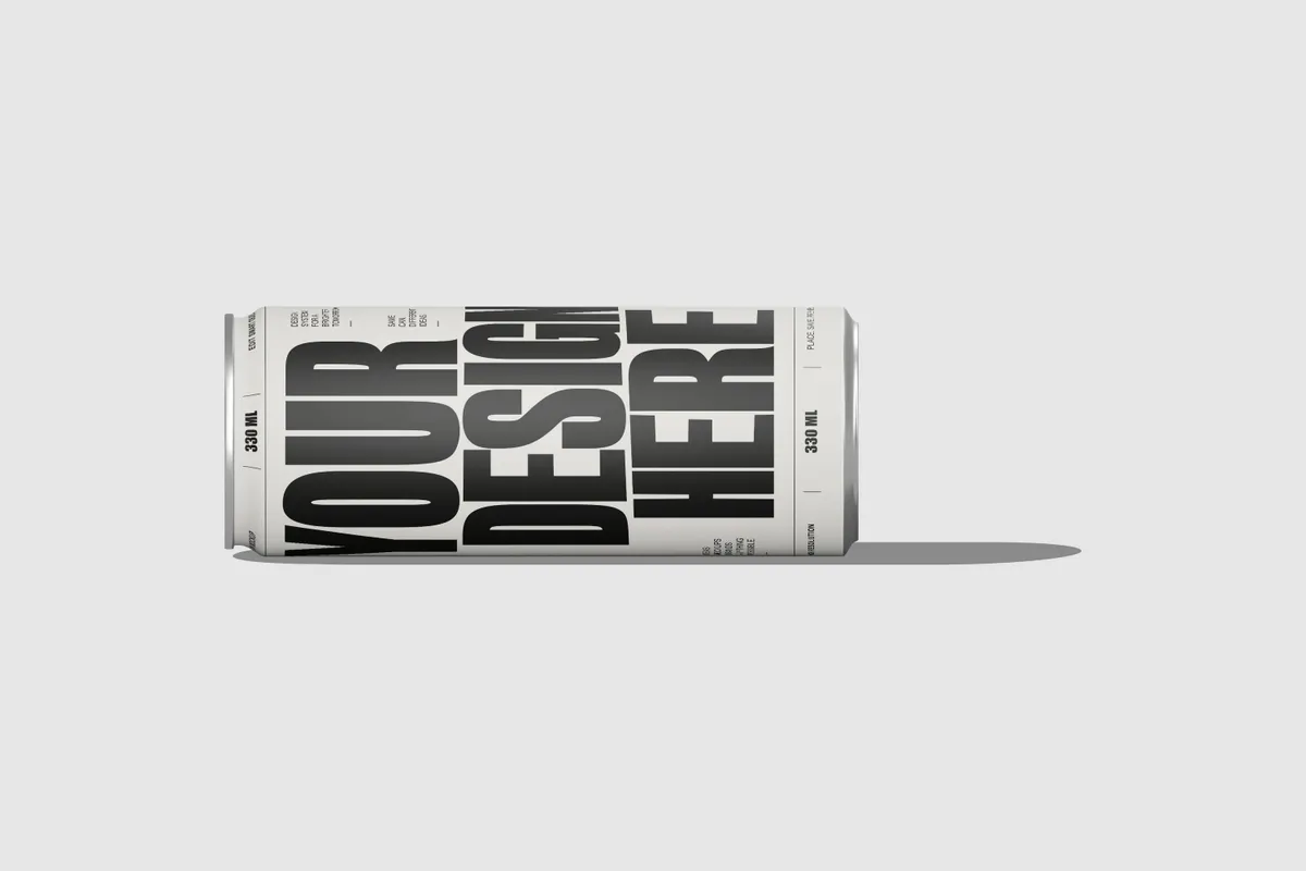 330ml Can Mockups